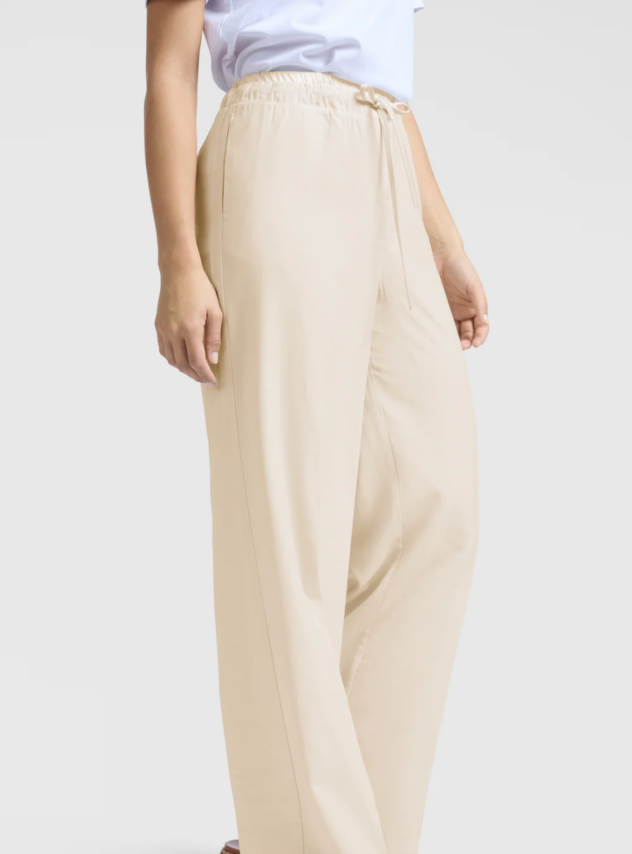 Woven Wide-leg Trousers (Yaya)