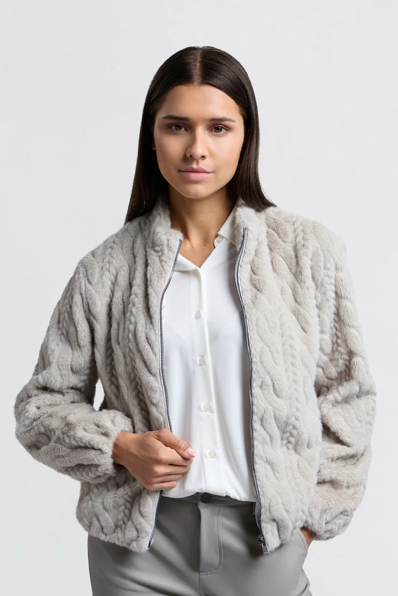 Faux Fur Jacket (Yaya)