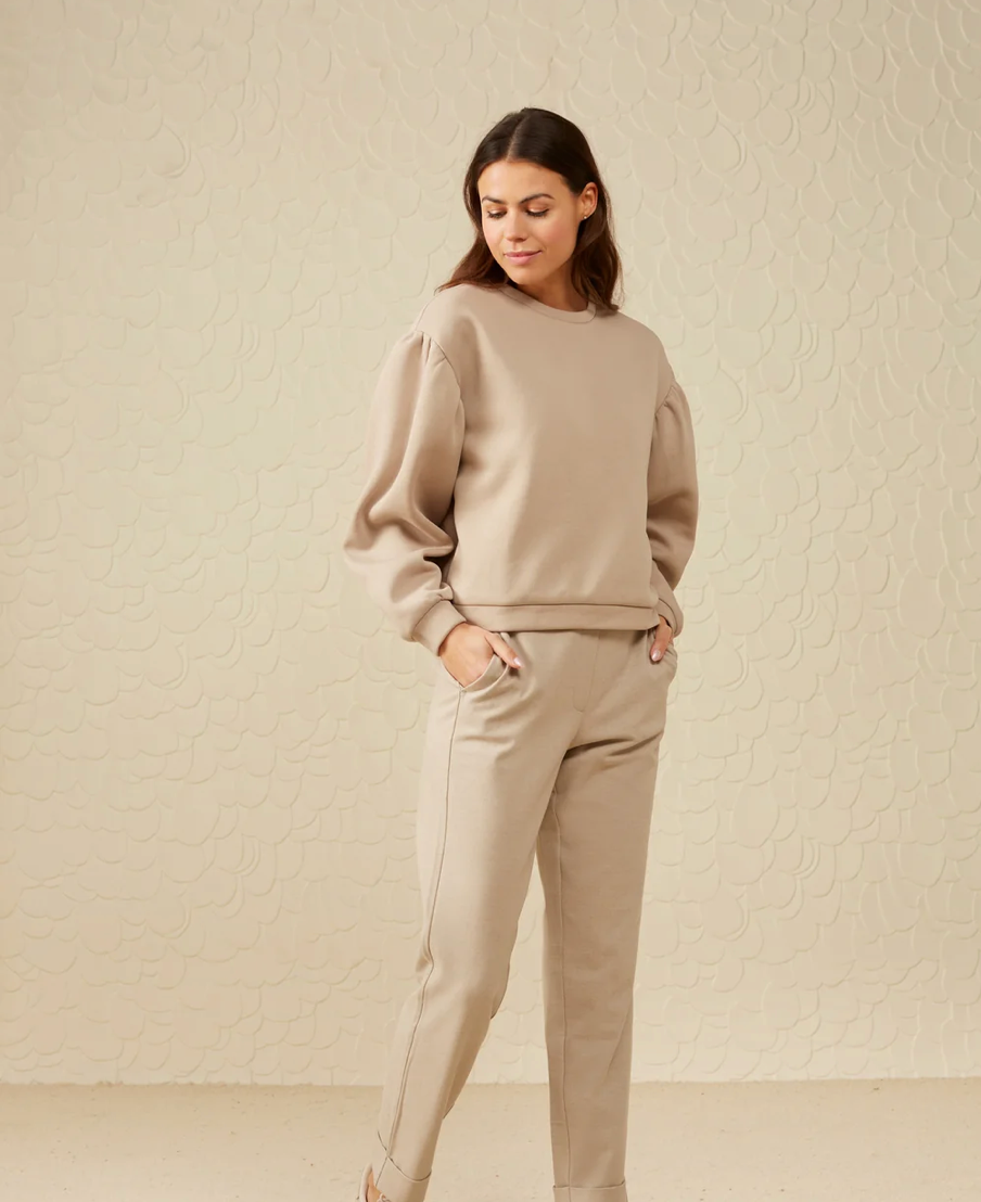 Soft Pantalon Straight Leg Pants (Yaya)