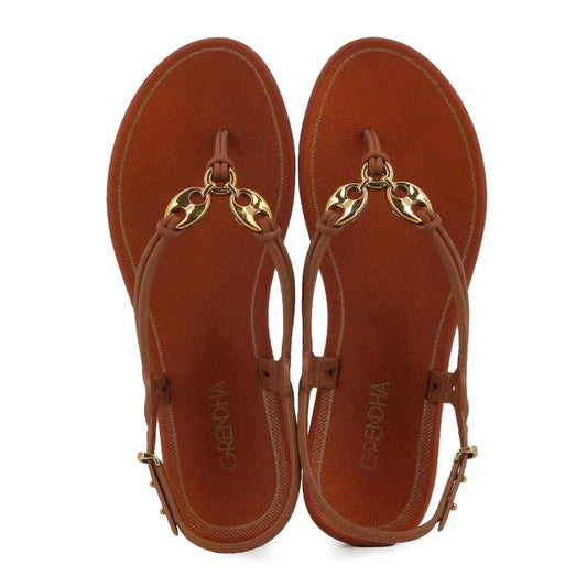 Grendha Inspiracao Sandal Brown (Ipanema)
