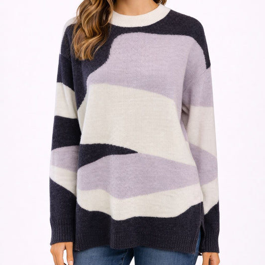 Intarsia Sweater (Sirocco)