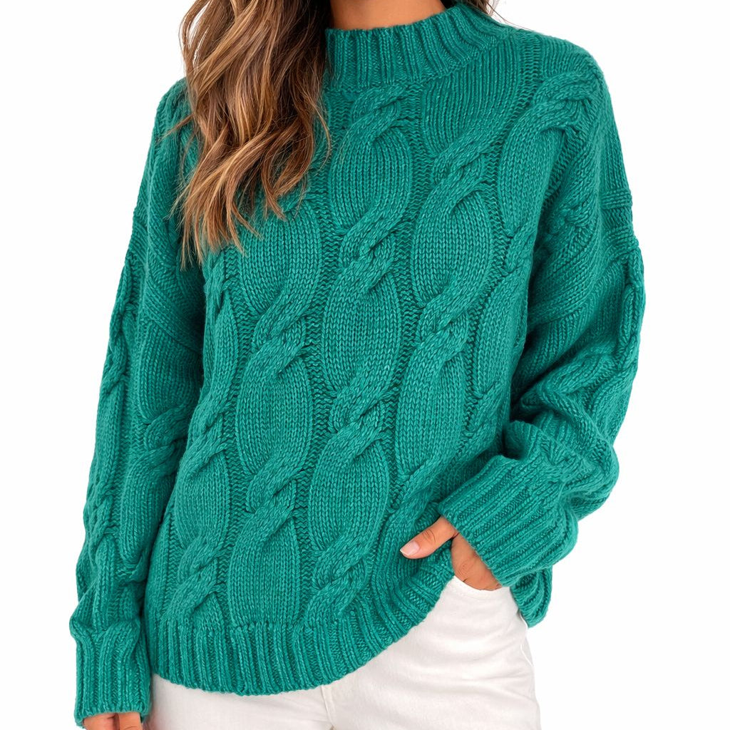 Knit Sweater Forest (Sirocco)